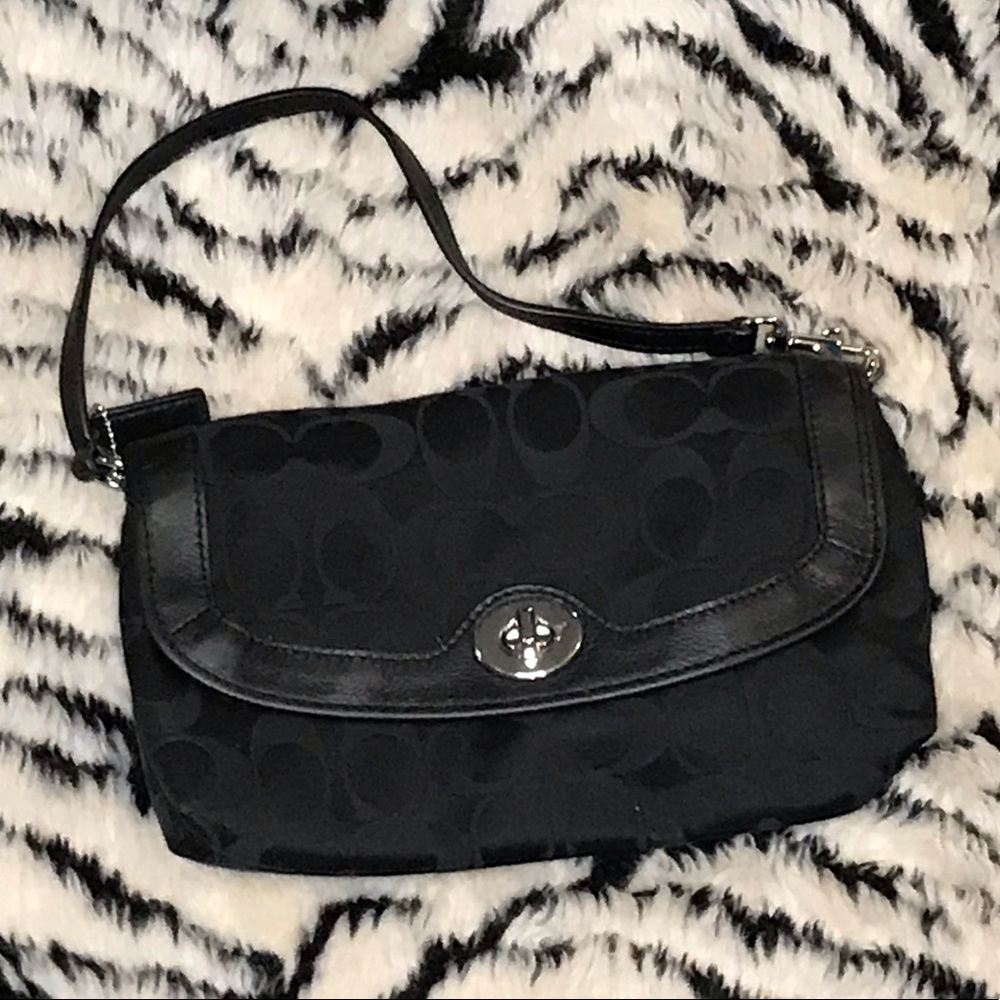 Coach wristlet/evening bag